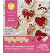 Wilton Ready-to-Decorate Valentine Heart Cookie Kit