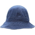 thumbnail image 4 of CoCopeaunts Frayed Bucket Hats for Women Fashion Solid Color Old Denim Fisherman Hat Men Summer Outdoor Leisure Sun Protection, 4 of 8