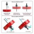 thumbnail image 5 of 6 Inch Hole Saw - 152mm Bi-Metal Hole Cutter, Compatible with different projects, with smooth and flat drilling edge,, 5 of 5