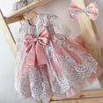 thumbnail image 2 of 9M Vestido de 12m para niña, vestido de 1 año de cumpleaños, vestido de bautizo para recién nacido, vestido para niña pequeña, Vestidos de bautismo para niño pequeño, 2 of 5