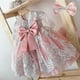thumbnail image 2 of 9M Vestido de 12m para niña, vestido de 1 año de cumpleaños, vestido de bautizo para recién nacido, vestido para niña pequeña, Vestidos de bautismo para niño pequeño, 2 of 5