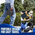 thumbnail image 6 of TNP Products Console Controller Holder Case for PS5 Dualsense, Xbox Series X/S, Switch Pro Controller Gamepad Carrying Pouch Storage Bag Organizer, Shock-proof EVA, Water Resistant Protection, 6 of 8