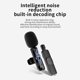 thumbnail image 3 of Seitruly Mini micrófono inalámbrico Compatible con Bluetooth Mic inalámbrico con clip Accesorios para teléfonos móviles Electrónica  1#, 3 of 8