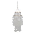 thumbnail image 1 of Chesapeake Bay White Capiz Chandelier Small 4 Inches x 10 Inches, 1 of 3