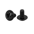 thumbnail image 2 of Unique Bargains Computer PC Case Phillips Washer Motherboard Screw Black PWM3 x 5mm 100pcs, 2 of 2