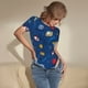 thumbnail image 3 of Fotbe Space Body de Mujer con Cuello Redondo y Mangas Cortas, Sin Mangas Ajustado, Suave, Cómodo y Básico-Large, 3 of 7