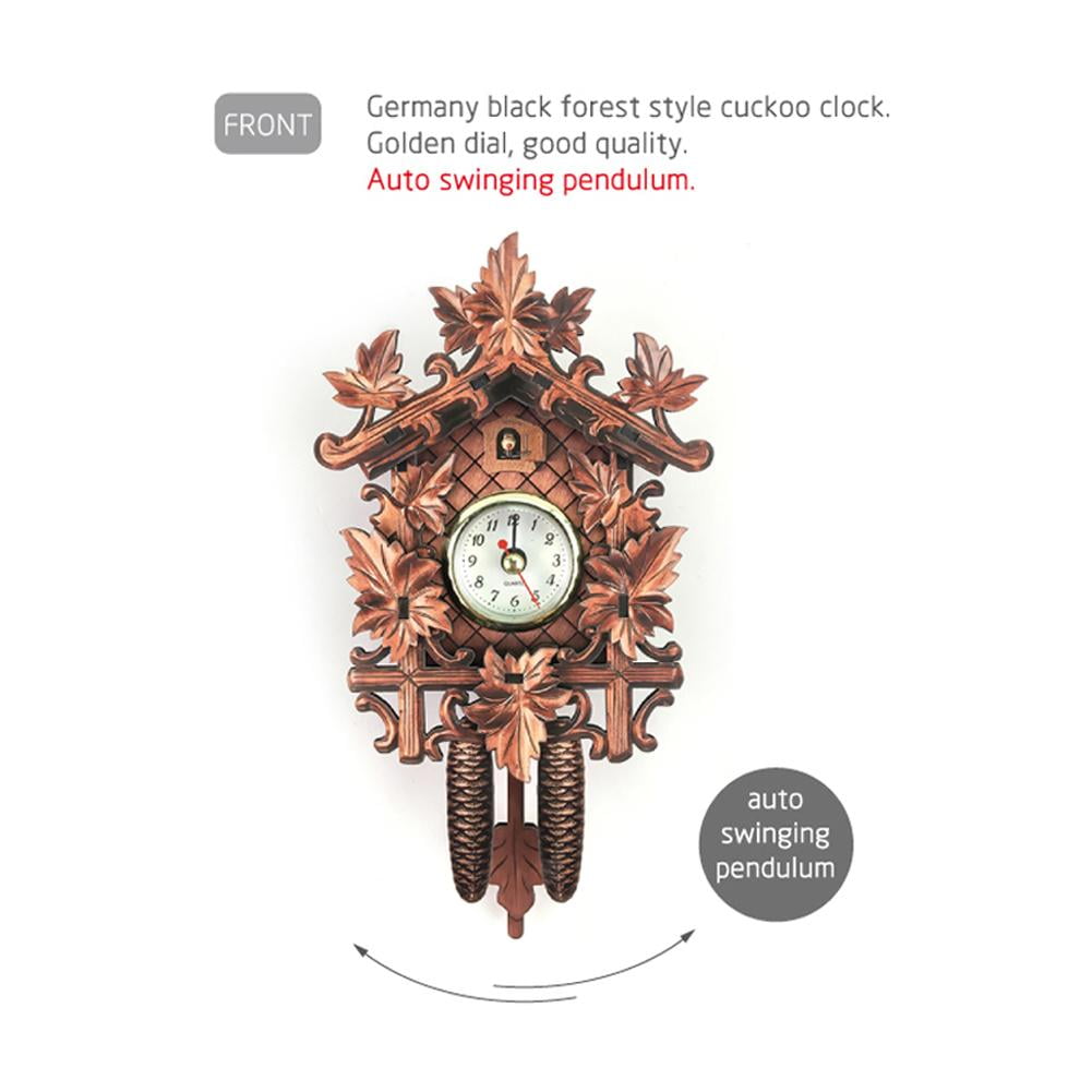 Cuckoo Clock Dial Wood German Black Forest 3 5/8 Diameter Light Color 