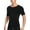 Black, variant on Men's Compression Shirt Undershirt Slimming Tank Top Workout Vest Abs Abdomen Slim Body Shaper