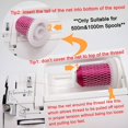 TUWAFE 100Pcs Thread Net Spool Saver for Different Sizes of Embroidery ...