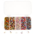 thumbnail image 1 of Shisuyan 1 Box Tiny Glass Beads Glass Colorful Beads DIY Jewelry Necklace Making Beads, 1 of 8