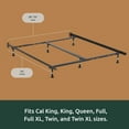 thumbnail image 3 of Rest Haven Metal Adjustable Bed Frame with Glides, Twin - Cal King, 3 of 13
