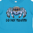 thumbnail image 4 of Inktastic Do Not Squash Cute Jumping Spider Boys or Girls Toddler T-Shirt, 4 of 5