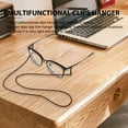thumbnail image 4 of WASHWEPE 3Pcs Running Eyeglasses Rope Glasses Lanyards Non-slip Material Beige for Daily Life Back to School, 4 of 5