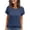 Navy, variant on cfhntfmh Women's Summer Short Sleeve Tops Casual Crew Neck T Shirts Ribbed Knit Button Basic Blouse Loose Comfy Clothes