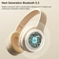 thumbnail image 5 of XMMSWDLA Bluetooth Headphones Over Ear, Wireless Foldable Headset Built-in Microphone, 5 of 8