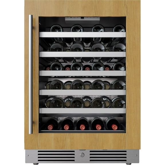 Landmark L3124ui1wgrh  24" Wide 45 Bottle Capacity Single Zone Wine Cooler - Panel Ready