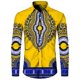 thumbnail image 1 of Camisas de manga larga con estampado de tótem vintage para hombre ropa de tendencia de otoño camisetas de calle personalizadas para hombre mangas largas transpirables, 1 of 6