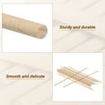 thumbnail image 4 of Uxcell 5/32 x 8 Inch Dowel Rods Wood Sticks Unfinished Wooden Dowel Rods Round Dowels Sticks 50 Pcs, 4 of 6