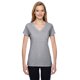 thumbnail image 1 of Damas 4.7 oz. Sofspun® Jersey Junior Camiseta con cuello en V ATHLETIC HEATHER L Fruit of the Loom SFJVR, 1 of 1