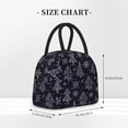 thumbnail image 5 of XMXT Reusable Insulated Lunch Bag Women Men, Christmas Tree Decorations Lunchbox Large Lunch Box Tote Bags for Work School, 5 of 9