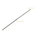 thumbnail image 2 of OUNONA Tringle de Rideau de Douche à Tension Réglable Noire en Métal 1 Pack pour Chambre, 2 of 7