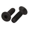 thumbnail image 1 of 2Pcs M6X20mm Tornillo Plano Hexagonal De Cabeza Avellanada Rosca Izquierda Unique Bargains, 1 of 2