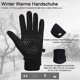 thumbnail image 3 of Guantes de ciclismo Guantes de invierno cálidos Guantes con pantalla táctil repelentes al agua Guantes para correr a prueba de viento Guantes deportivos antideslizantes para hombres y mujeres para, 3 of 6