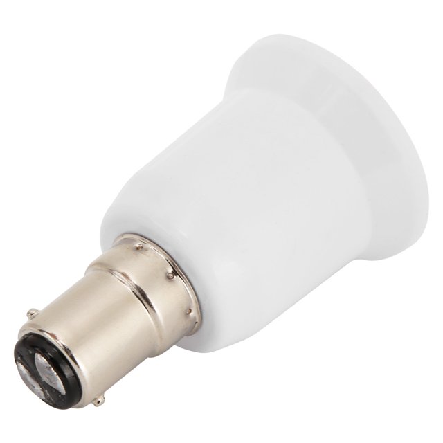 Lámpara Convertidor de adaptador de base de bombilla LED giratorio ajustable para portaB15 a E27 Ehuebsd Para estrenar