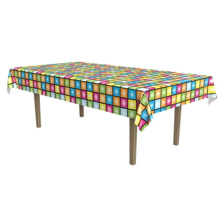Disco Tablecover Party Accessory (1 count) (1/Pkg)