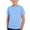 Light Blue, variant on Fancifize Boys Summer Workout Tshirts Casual Crewneck Short Sleeve Dry Fit Tees Kids Breathable Tops 3-12 Years