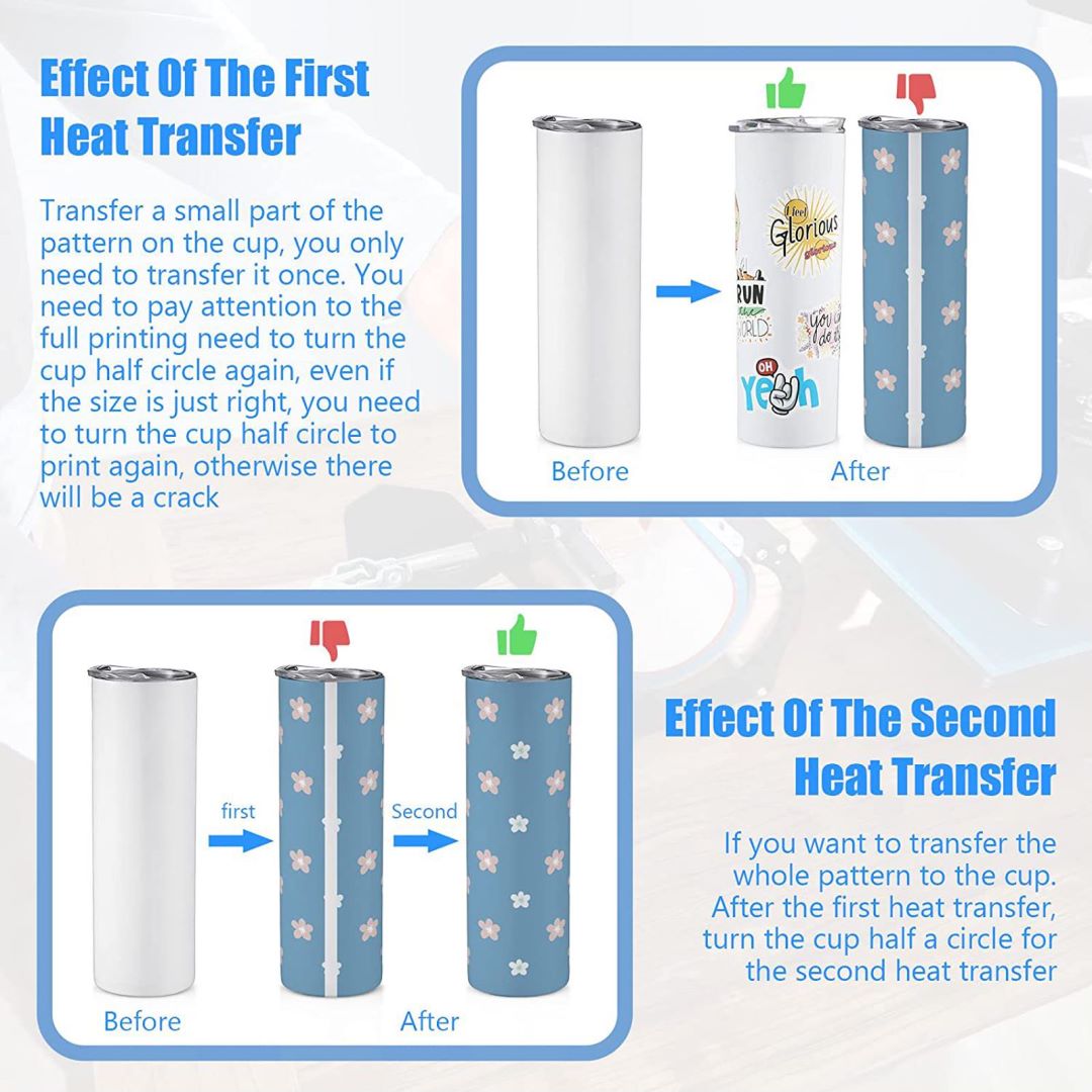 20 oz Tumbler Heat Press Attachment for 110 V Mug Press Sublimation Machine