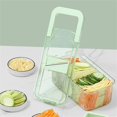 thumbnail image 3 of ABCISI 2025 New Multifunctional Grater, Six Cutting Tools Set,  Efficient Vegetable Chopping Tool with Container, Useful Food Chopper, 3 of 7