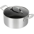 thumbnail image 1 of Marmite Antiadhésive Granitestone de 5 Litres avec Couvercle, Argentée – Compatible Four et Lave-Vaisselle, 1 of 6
