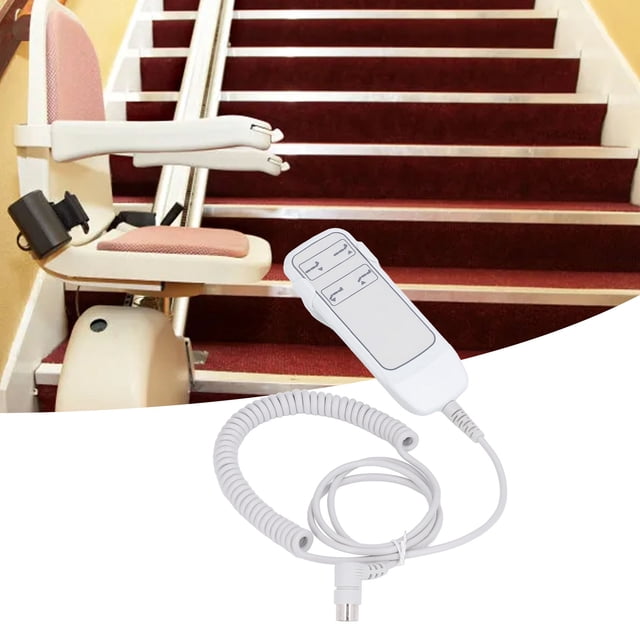 Control manual del sillón reclinable eléctrico controlador reclinable eléctrico de 4 botones y 8 pines Control arriba hacia abajo ligero para el hogar ANGGREK Otros