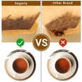 thumbnail image 5 of Qianglong Coffee Filters, Cone Coffee Filters, Disposable Natural Paper Filters 1-4 Cup, Pour Over Coffee Filter Compatible with V60 and Drip Coffee Maker, (Unbleached, 100 Count), 5 of 6