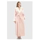 thumbnail image 2 of Unisex Long Toba Albornoz Salón Invierno Otoño Casual Casual Camino Campo de dormir Ropa de dormir Piel transpirable Elástico Housecoat Pink XL Inevent HA011311-03, 2 of 7