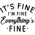 thumbnail image 2 of CafePress - Everything's Fine Mug - 11 oz Ceramic Mug - Novelty Coffee Tea Cup, 2 of 4