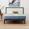 Gap Home Metal Upholstered Bed, Full, Cream
