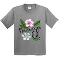 thumbnail image 3 of Inktastic Mississippi Girl Magnolia Flowers and Leaves Youth T-Shirt, 3 of 5