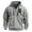 Gray, variant on ZCFZJW Men's Patriotic Hoodies American Flag Print Quarter Zip Pullover Hoodies Long Sleeve Drawstring Sweatshirt Fashion Trendy Coats with Multiple Pockets XXXL