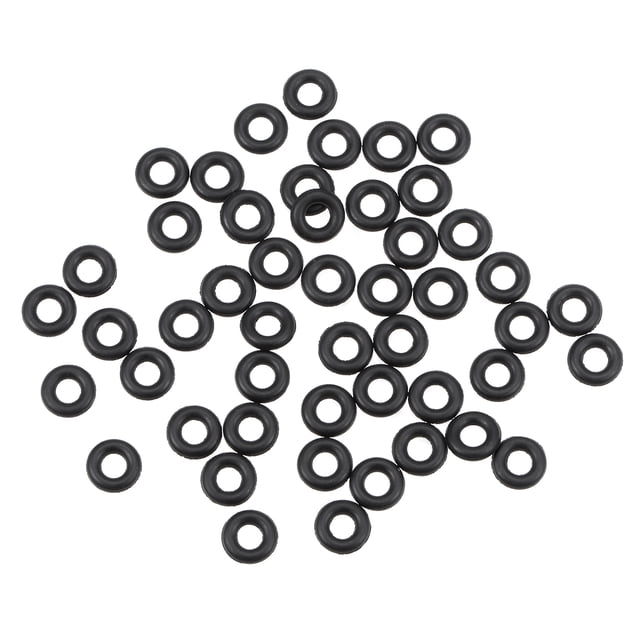 Unique Bargains O-Rings Caoutchouc Nitrile 3,6 Mm de Diamètre Intérieur 8 Mm de Largeur 2,2 Mm Joint d'Étanchéité Rond 50Pcs