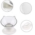 thumbnail image 5 of 15 Degree Height Cat Food Bowl Food And Water, Dog Bowl, Clear Plastic Bowl With Stand, Anti-vomit Cat Bowl Play Pet Tailored Bowl, 5 of 5