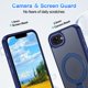 thumbnail image 2 of Funda para iPhone 16e con Soporte Magnético Azul Marino, 2 of 7