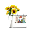 thumbnail image 1 of Local Japanese Travelling Volcano Artificial Sunflower Vases Bottle Blessing Card, 1 of 3