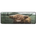 thumbnail image 5 of SKYSONIC Highland Cow Cattle Runner Rug, 2'¡Á6' with Rubber Backing Funny Animal Non Slip Entryway Rug Runner Washable Soft Area Rug Carpet for Hallway Bedroom Kitchen Decor, 5 of 6