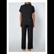 thumbnail image 5 of Traje Deportivo Informal de Dos Piezas para Mujer, Ropa Deportiva de Viaje, Corta y Pierna . Traje Negro XL, 5 of 7