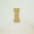 thumbnail image 4 of Package of 1, 10 Inch X 1/2" Thickness MDF Letter I in The Collegiate Font, Thick for Art & Craft Project, Made in USA, 4 of 4