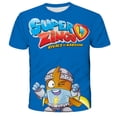 thumbnail image 2 of Super Zings camisetas 2023 nuevo verano niños niño niña estampado dibujos animados camisetas 1-14 años niños moda Casual camisetas disfraces 11T Gao Jinjia LED, 2 of 2