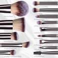 thumbnail image 4 of Set de brochas de maquillaje BS-MALL de 14 piezas con esponja y estuche, 4 of 6
