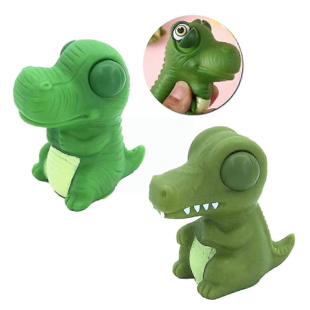 26-27 Squinting Dinosaur Squeeze Doll Toy Stress Relief Venting Joking Decompression Funny Animal Antistress For Kid